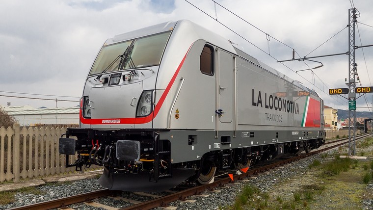 Traxx 3 DC electric locomotive for Mercitalia