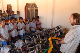 Boosting education in India: Bicycles that change lives,” Vicente Ferrer Foundation