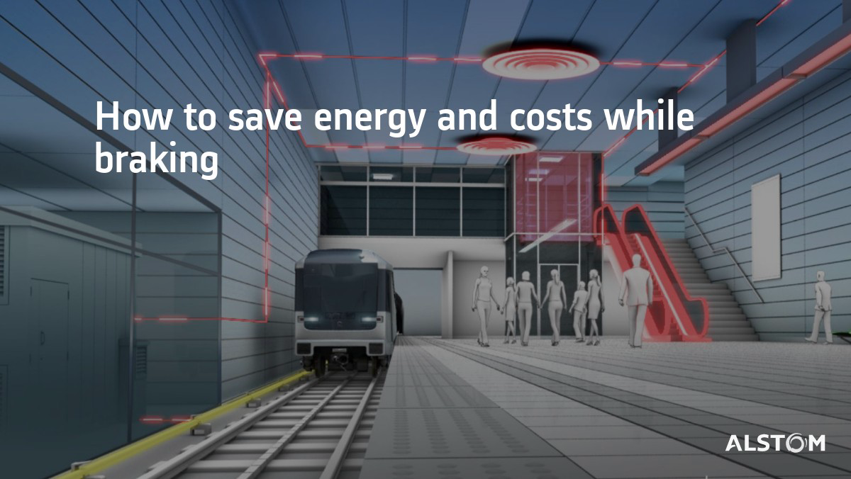 Le système Hesop d'Alstom récupère l'énergie de freinage des trains