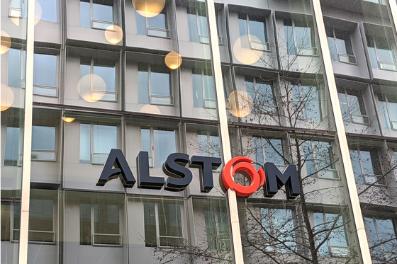 Alstom HQ Kappa building with new logo