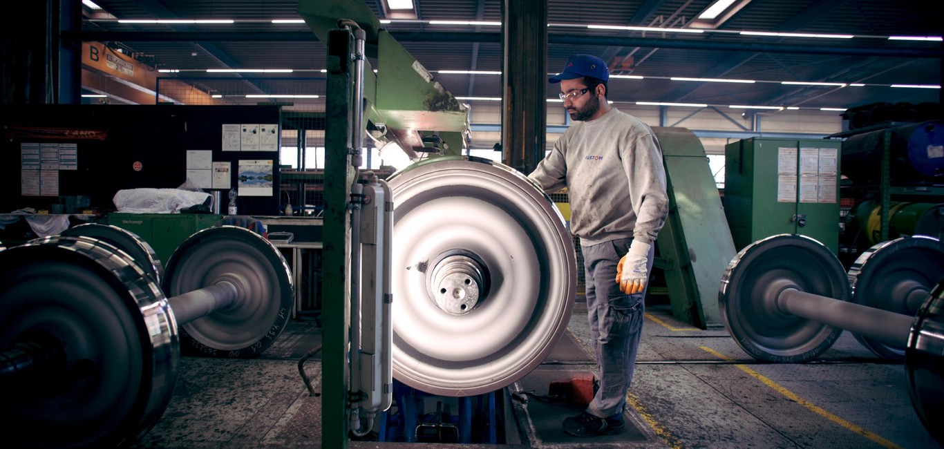 Wagon repair, Salzgitter, Germany ©Alstom Wagon repair, Salzgitter, Germany ©Alstom