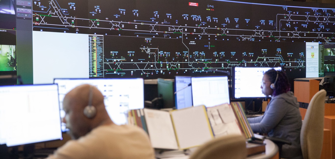 MARTA Control center, Atlanta, USA © Alstom/Adam Shumaker