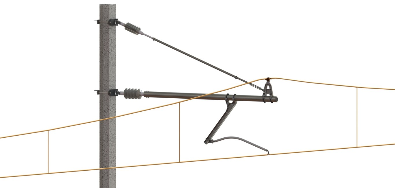 CLever smart cantilever © Alstom CLever smart cantilever