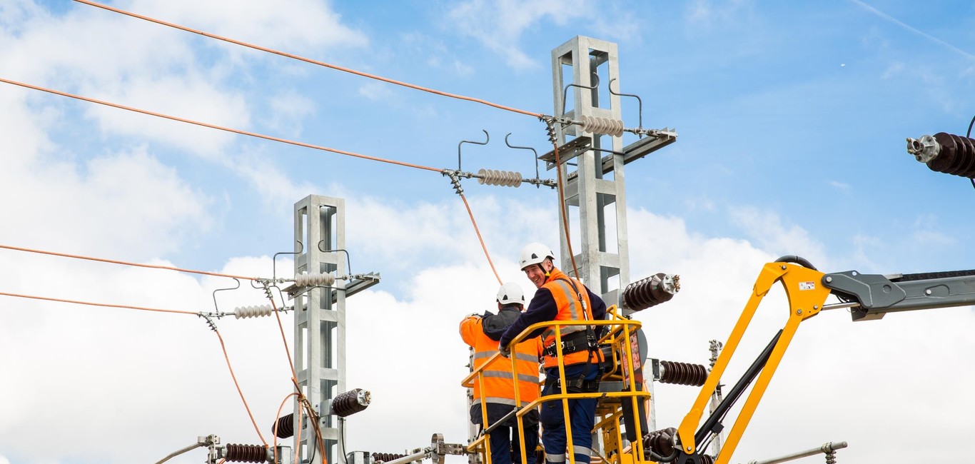 Electrical substation , high-speed line bypassing Nîmes and Montpellier, France © Alstom / TOMA – D. Richard