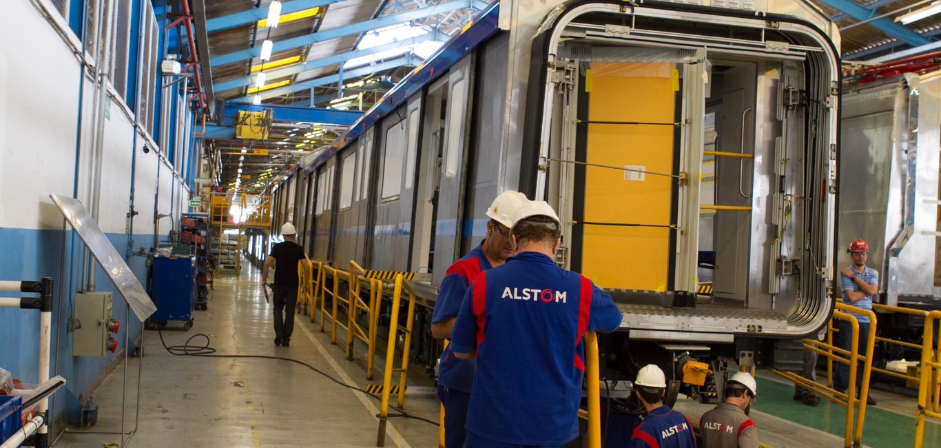 Chennai Metro Production – first train – Lapa site – Sao-Paulo - Brazil – April