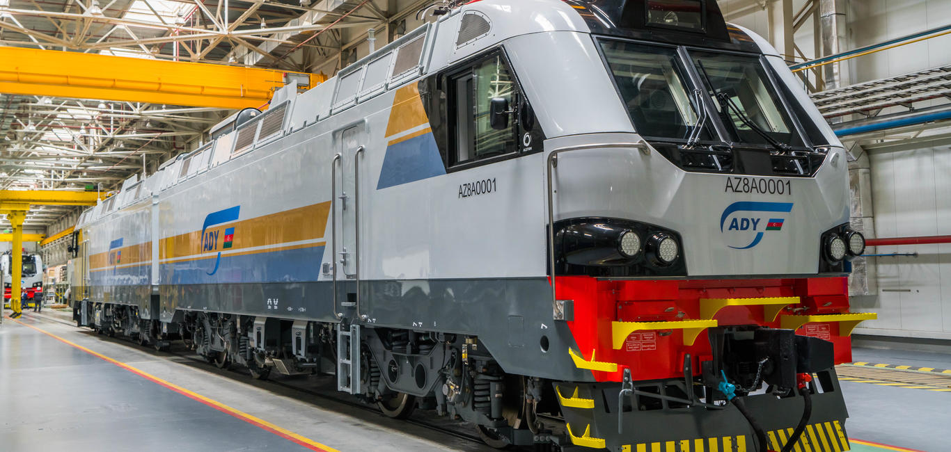 Copyright Alstom | Nurbek Zhantileu Prima T8 "AZ8A" Freight locomotive
