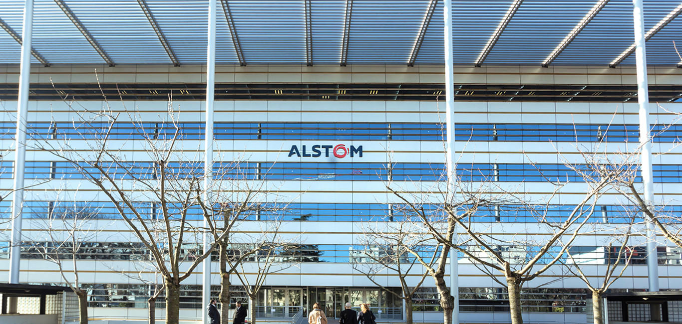 Alstom headquarter HQ Saint-Ouen February 2020