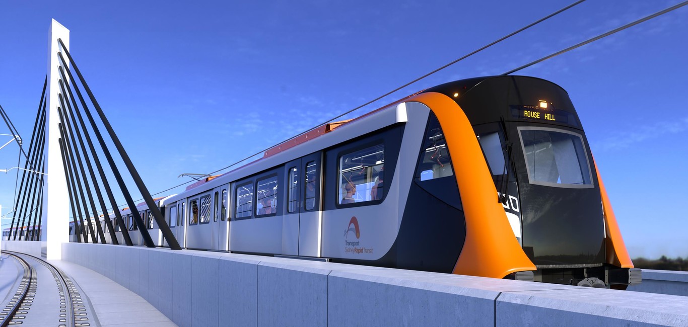 Metropolis - Sydney's new rapid transit train for North West Rail Link / @ Alstom Transport - Design & Styling / Transport for NSW