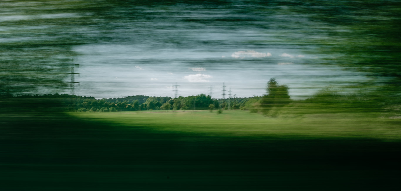 Copyright Alstom Adam Kadeřávek Alstom hydrogen railshow Czech countryside