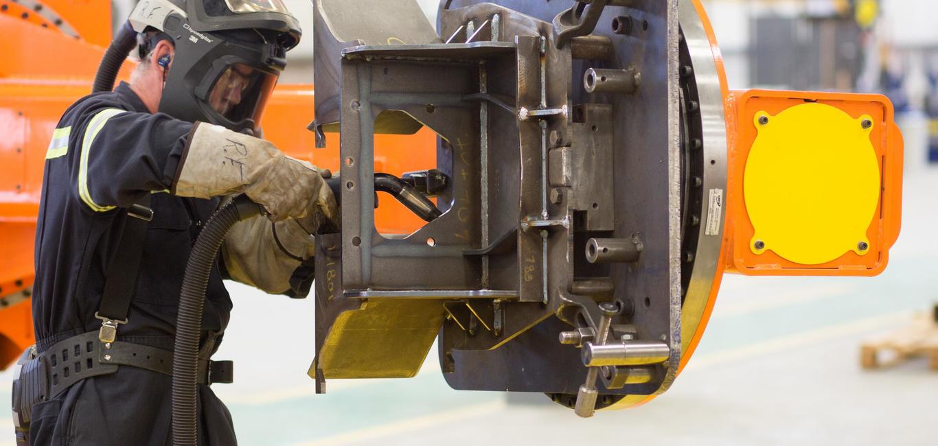 Copyright ALSTOM SA Welding of bogie parts, Sorel Tracy