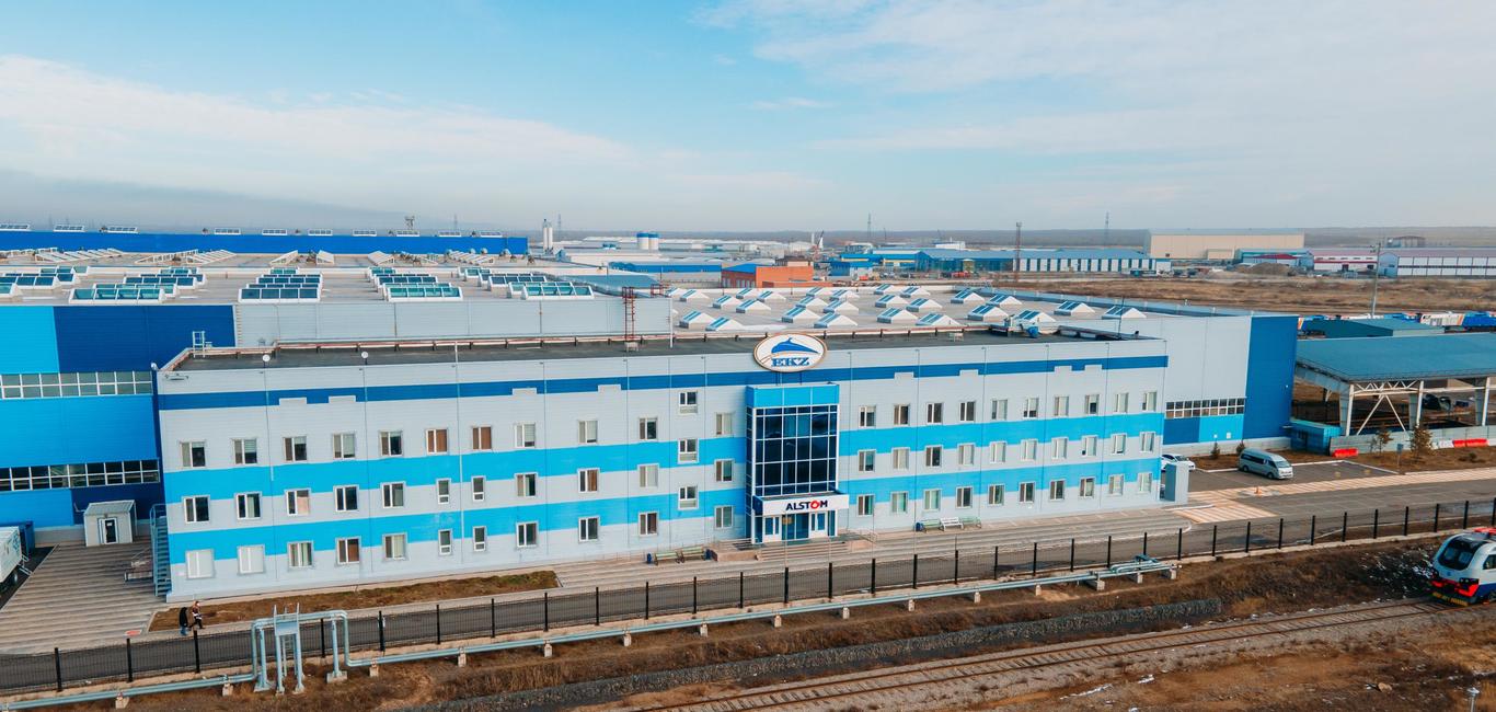 Copyright: ALSTOM SA 2023. Nurbek Zhantileu EKZ: Electric locomotives Manufacturing Plant