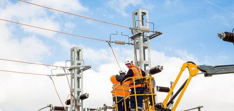 Electrical substation , high-speed line bypassing Nîmes and Montpellier, France © Alstom / TOMA – D. Richard