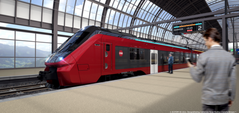 Copyright Alstom | Design&Styling Coradia Stream for DSB Exterior view