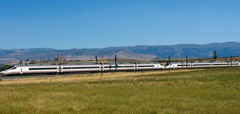 Copyright Alstom Alstom Pendolino train running in Spain