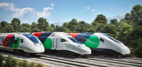 Avelia high-speed train range hero image