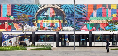 Citadis tram Rio Parada dos Museus