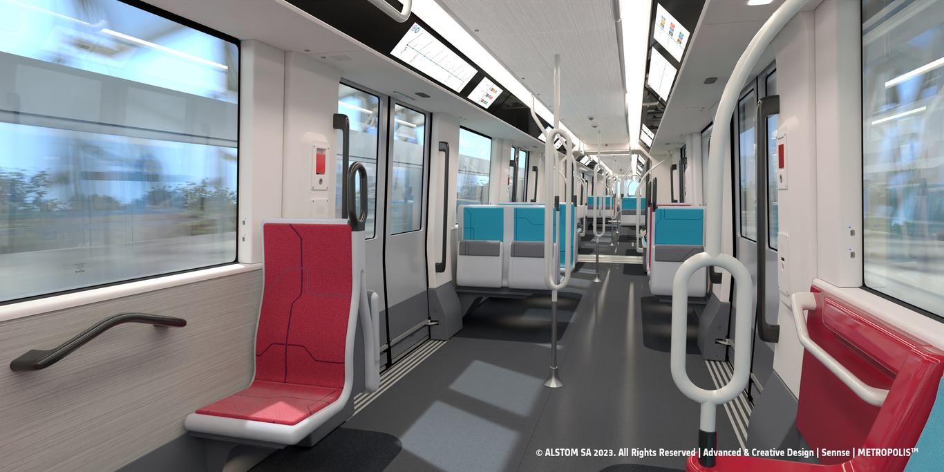 Design Alstom Line 18 Grand Paris Express