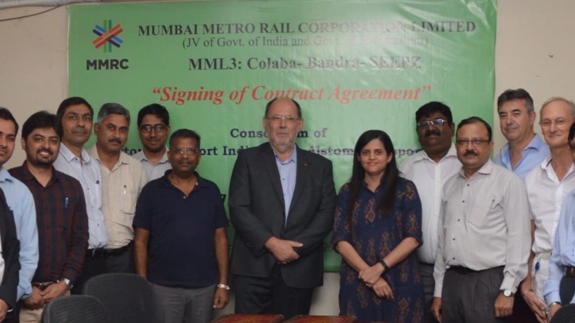 Signature Mumbai Metro Line 3 - September 10 2018 Signature Mumbai Metro Line 3 - September 10 2018