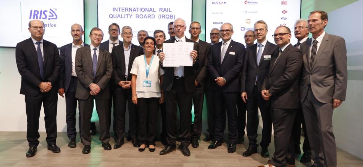Alstom announces the signature of the International Rail Quality Board (IRQB) Consortium Agreement