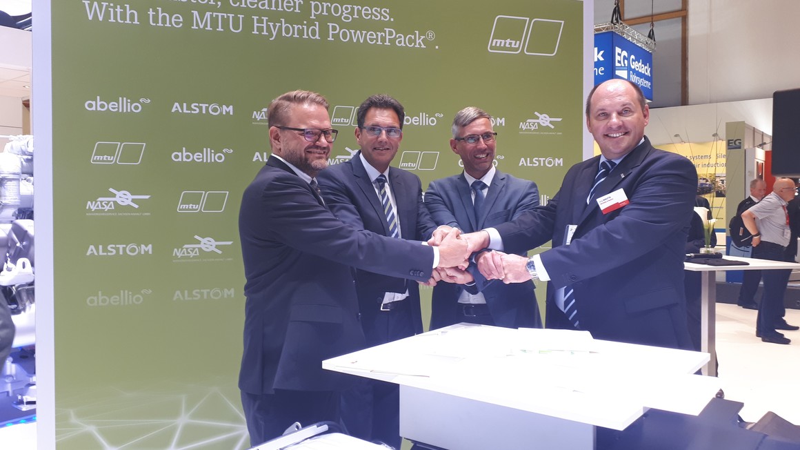 Abellio, Alstom, NASA and Rolls-Royce to implement new hybrid  drive solution on Coradia Lint diesel trains