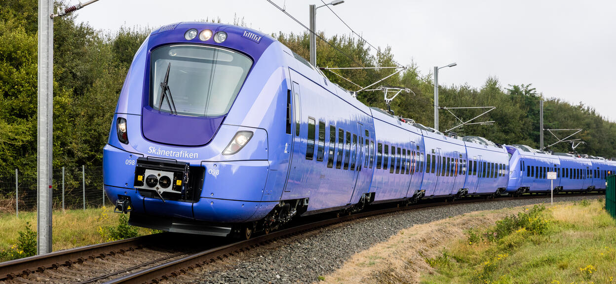 Coradia Nordic regional train for Skånetrafiken 