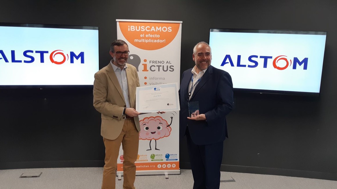 Alstom awarded with the “Brain Caring People Company” seal in Spain