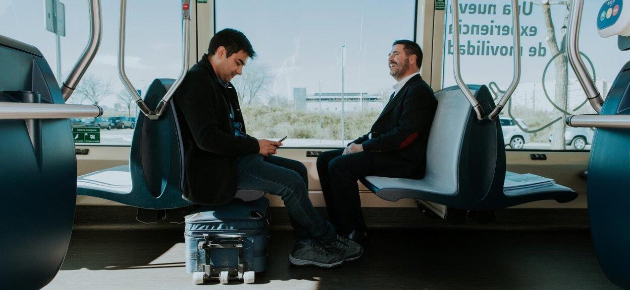 Alstom Aptis test run in Madrid, Spain 108