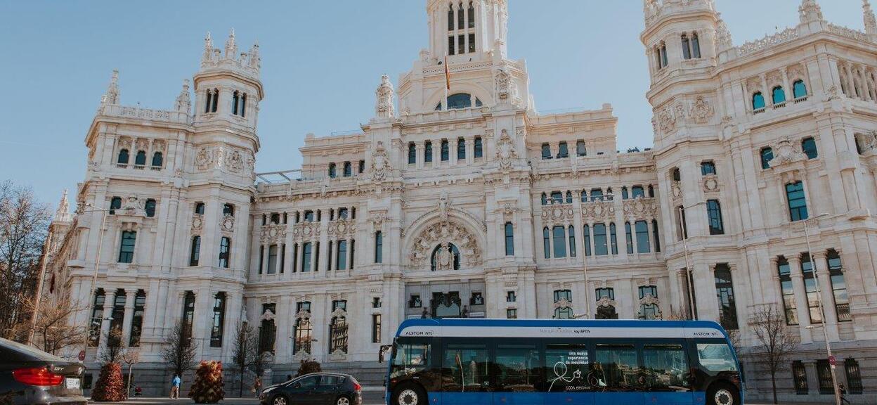 Alstom Aptis test run in Madrid, Spain 130