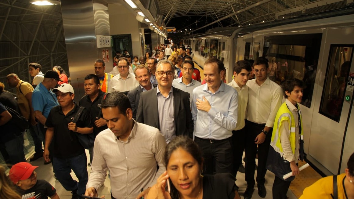 Las soluciones innovadoras de Alstom para la Línea 2 de Metro de Panamá inician servicio comercial