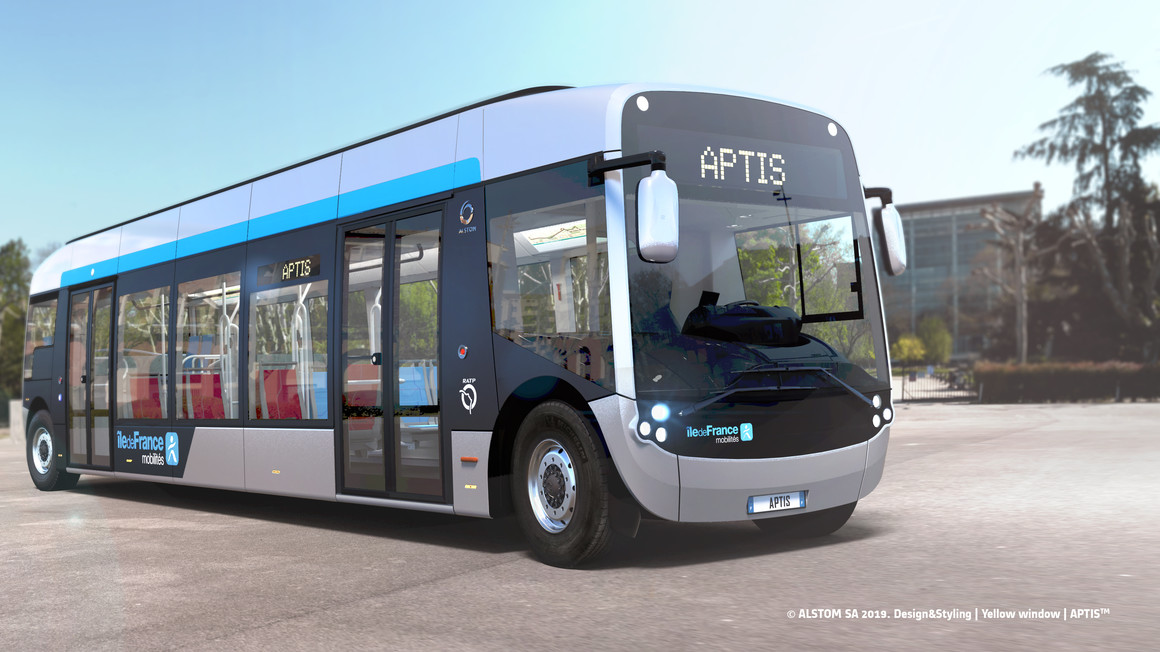Alstom S Aptis Is Selected In The Context Of Europe S Largest Tender For Electric Buses Alstom