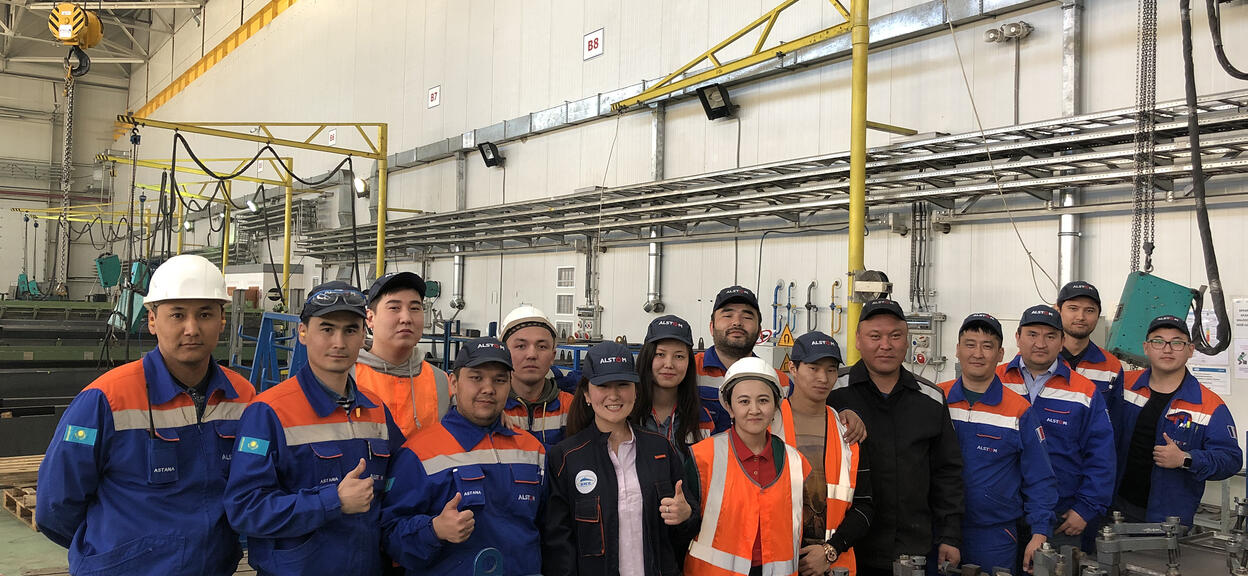 Alstom starts production passenger locomotives in Kazakhstan