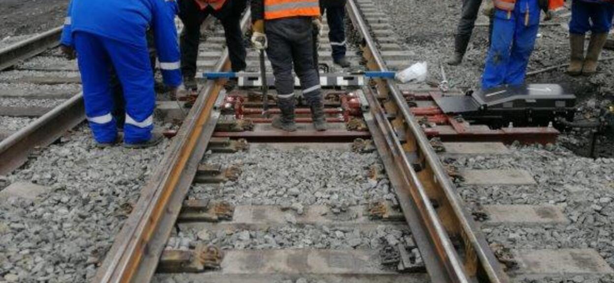 Alstom successfully tested P80 point machine with new design of turnout in Ekibastuz, Kazakhstan