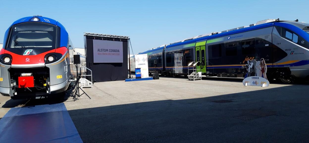 Alstom delivered the last Jazz train of the Trenitalia contract