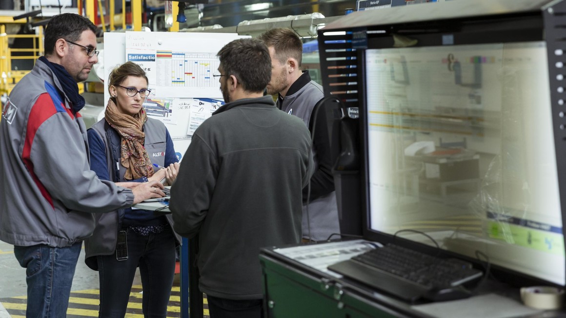 Copyright Alstom | Arnaud Février La Rochelle TGV fitting line