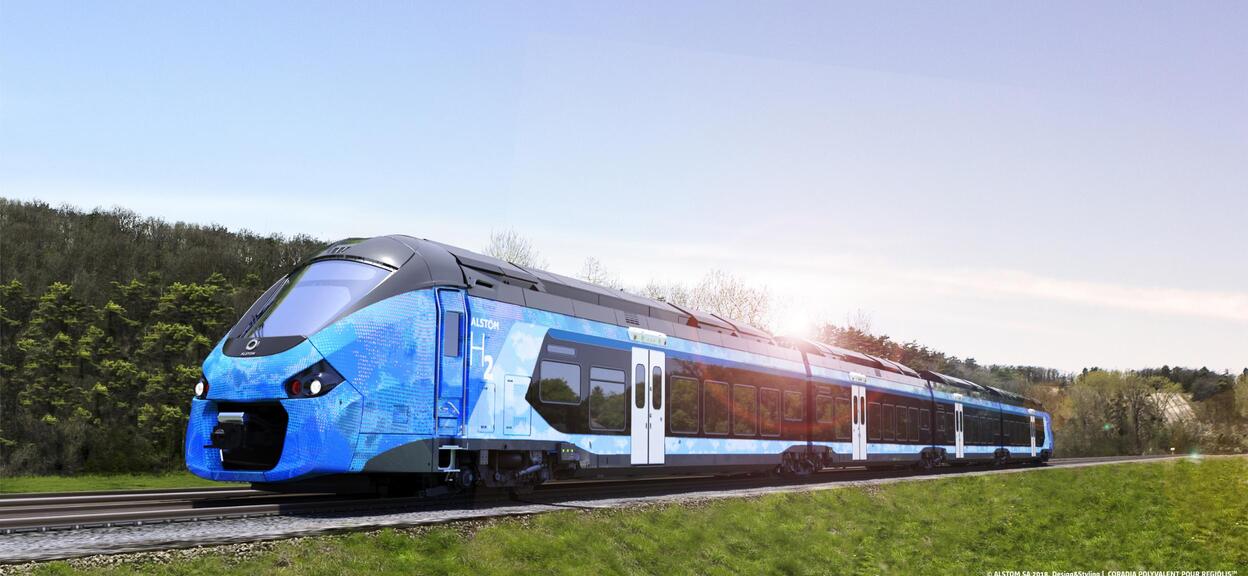 Alstom Coradia Polyvalent Regiolis Hydrogen 