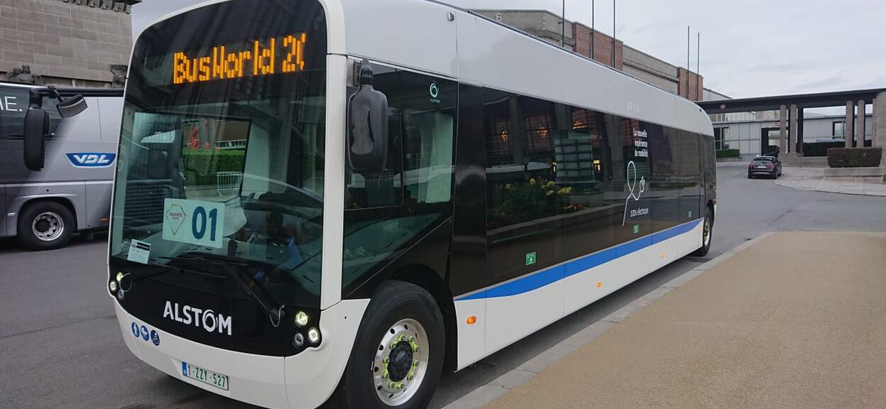 Alstom Aptis at Busworld 2019