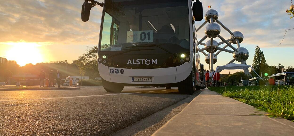 Alstom Aptis at Busworld 2019