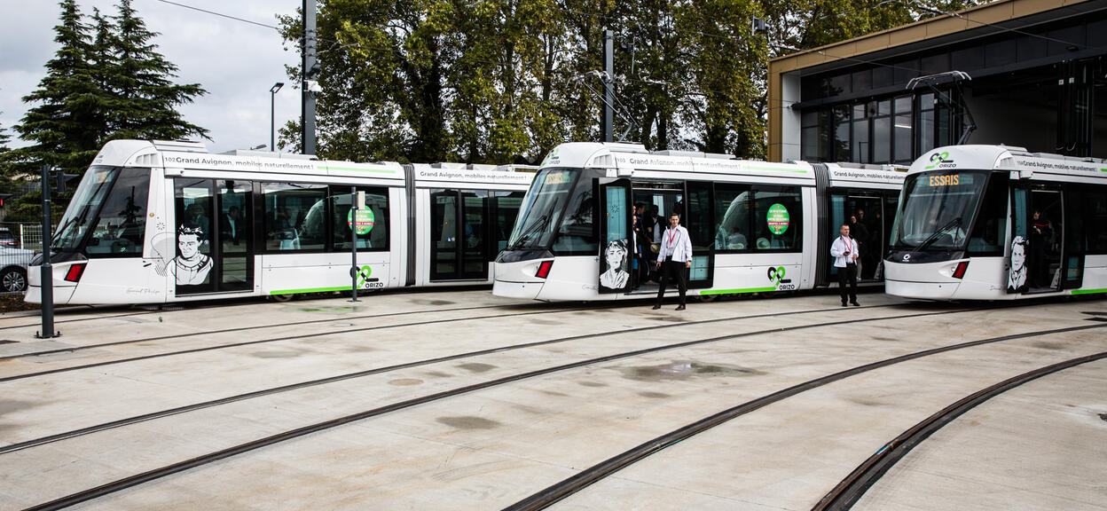 Inauguration Tramway Avignon