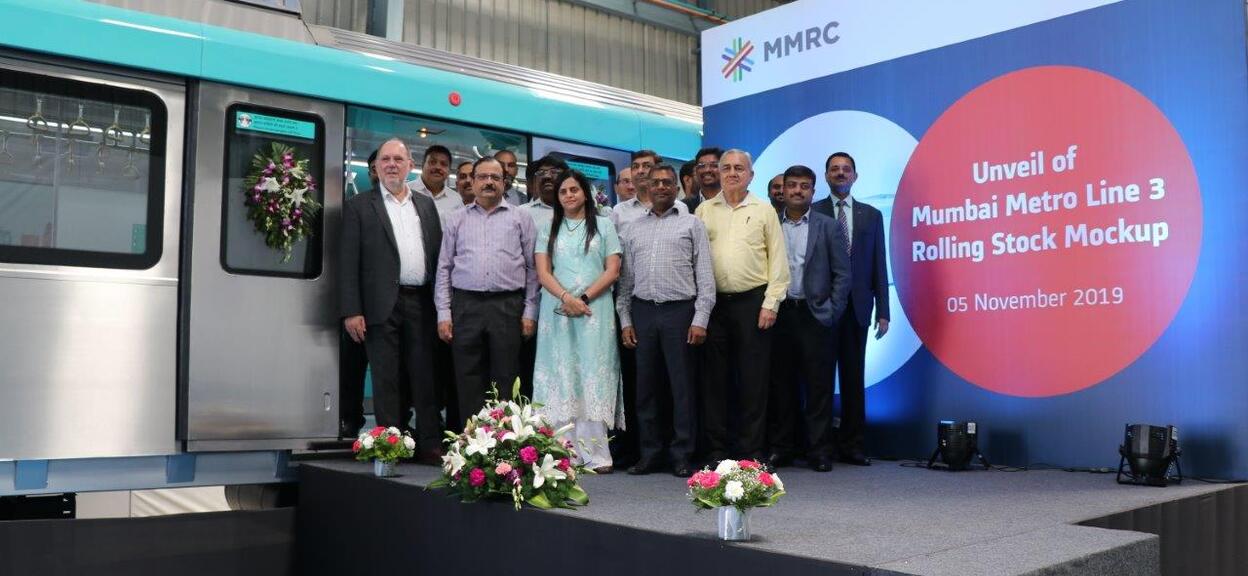 Mumbai Metro Mockup Line 3