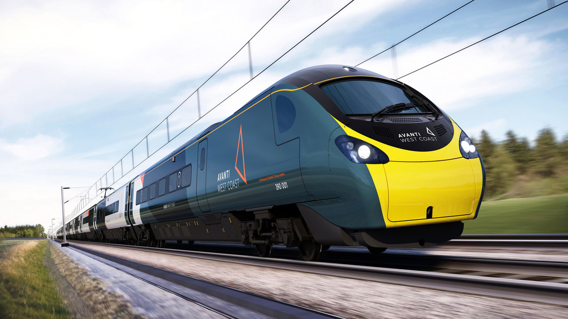 Copyright Avanti West Coast CGI Avanti train