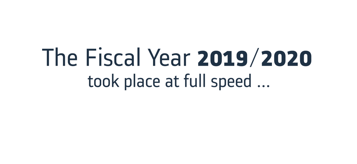 Video highlights for the fiscal year 2019/20