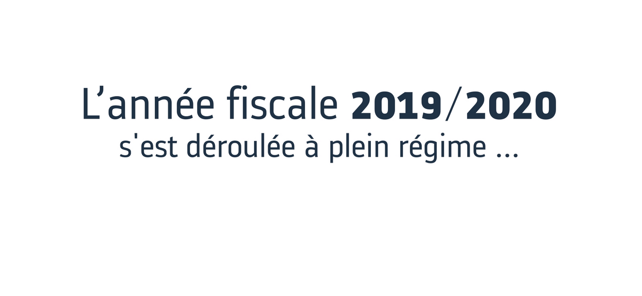 Faits marquants Alstom pour l'année fiscale 2019/20