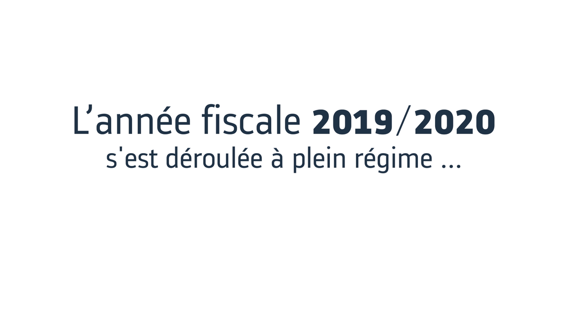 Faits marquants Alstom pour l'année fiscale 2019/20