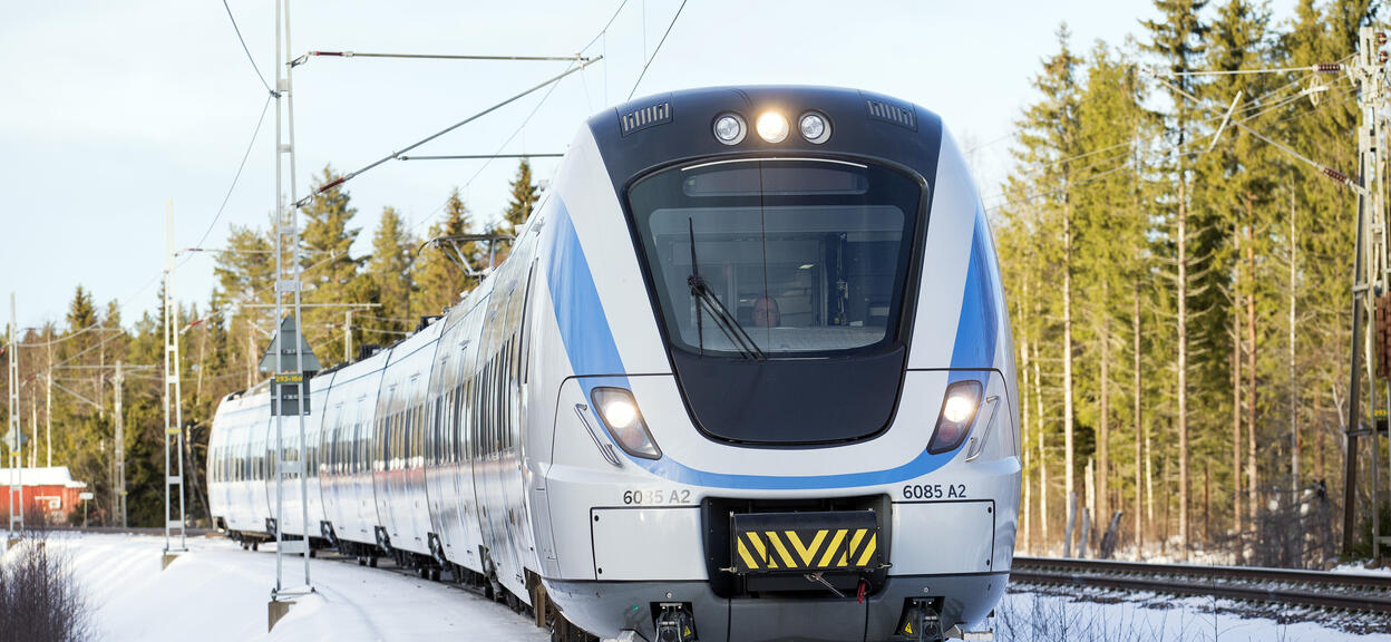 Coradia Nordic X60B in Northern Sweden