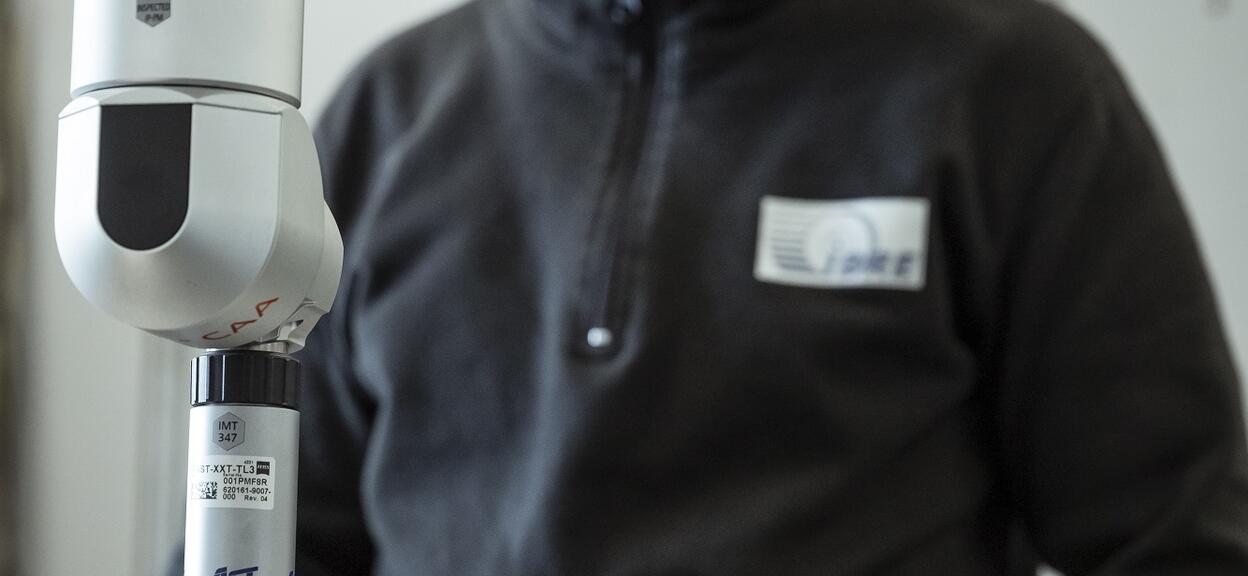 3D measurement to check the quality of the disc after machining