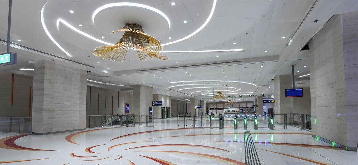 JGE Station - Dubai Metro