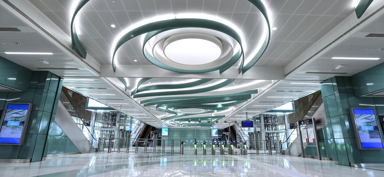 Dubai Metro Station - Dubai Metro Route 2020