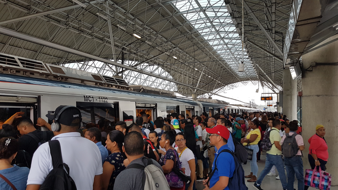 Copyright Metro de Panama San Miguelito station before the implementation of Mastria