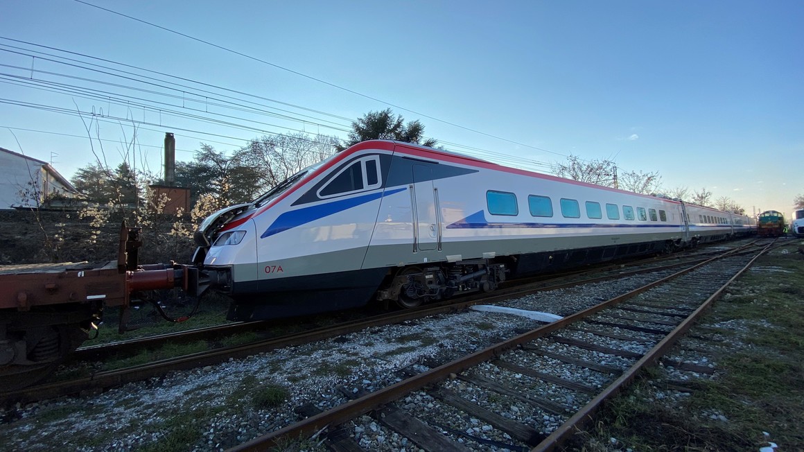 ETR470 Pendolino on its way to Greece