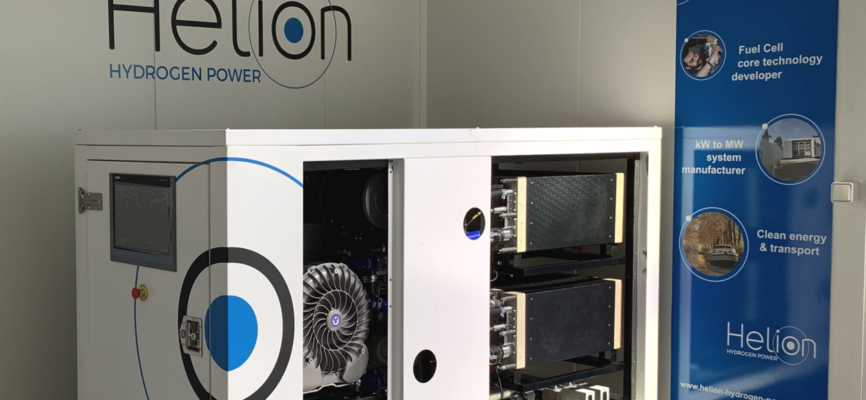 Système pile à combustible FC Rack™ Helion Hydrogen Power